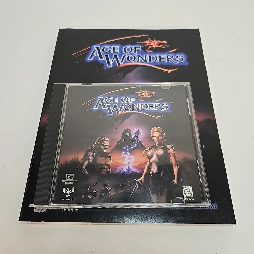 Age of Wonders - PC - Video Game - ‎ w Guide Book